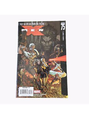 Marvel Ultimate X-Men #75 Comic Book Collector Bagged Boarded